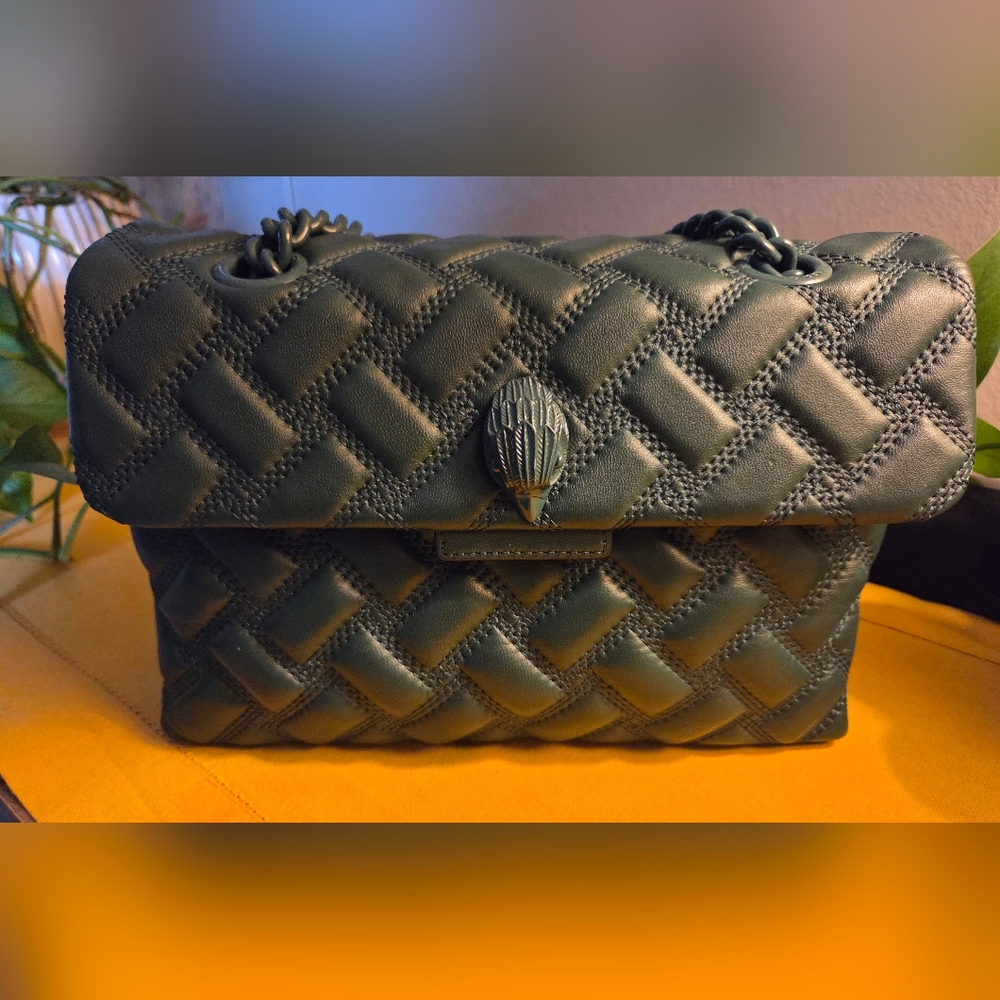 Kurt Geiger London Kensington Drench Large Leather Satchel